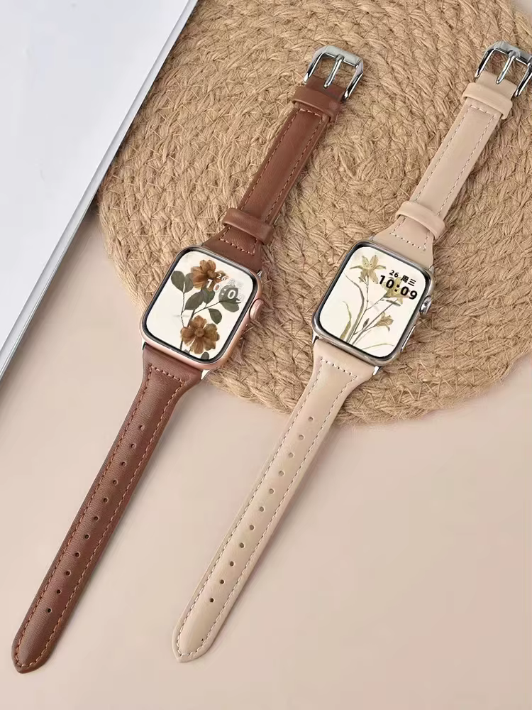 Bracelet en cuir mince