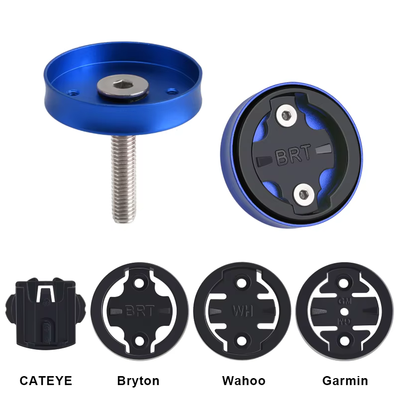 RIDERACE Support d'ordinateur de vélo pour Garmin GPS compteur de vitesse en alliage d'aluminium vtt