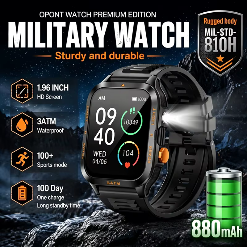Montre connectée de trail running LIGE pour les coureurs