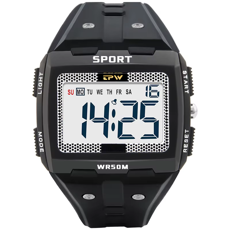Montre numérique surdimensionnée TPW