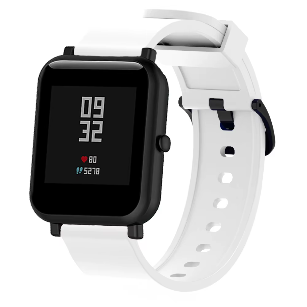 Ifata – bracelet de rechange en Silicone souple pour montre connectée Huami Amazfit Bip/GTS/Polar Ignite/Garmin