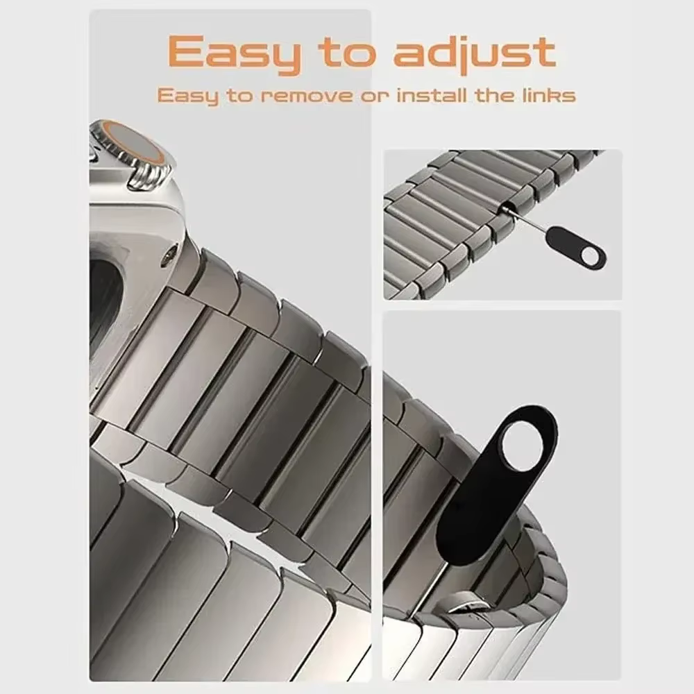 Bracelet à maillons pour Apple Watch
