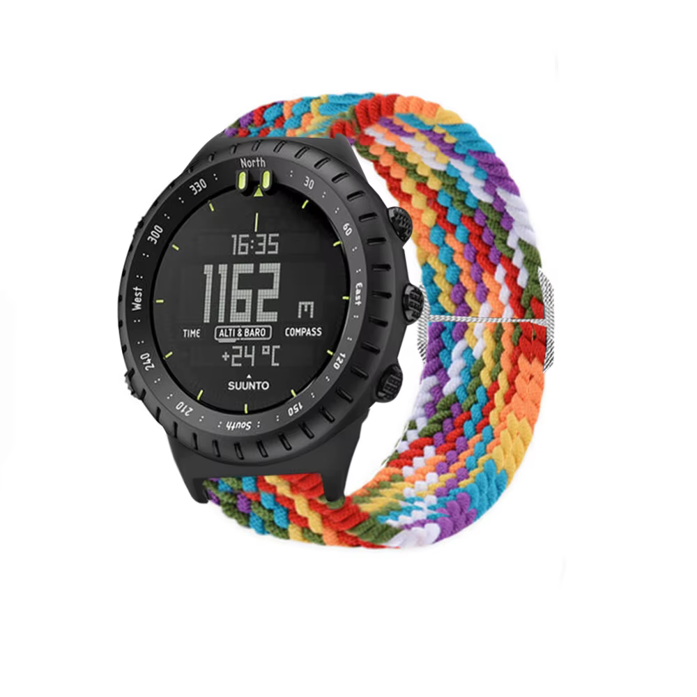 Bracelet à boucle en nylon pour montre intelligente Suunto Core, bracelet de montre, tissage tressé, bracelet élastique, accessoires Correa