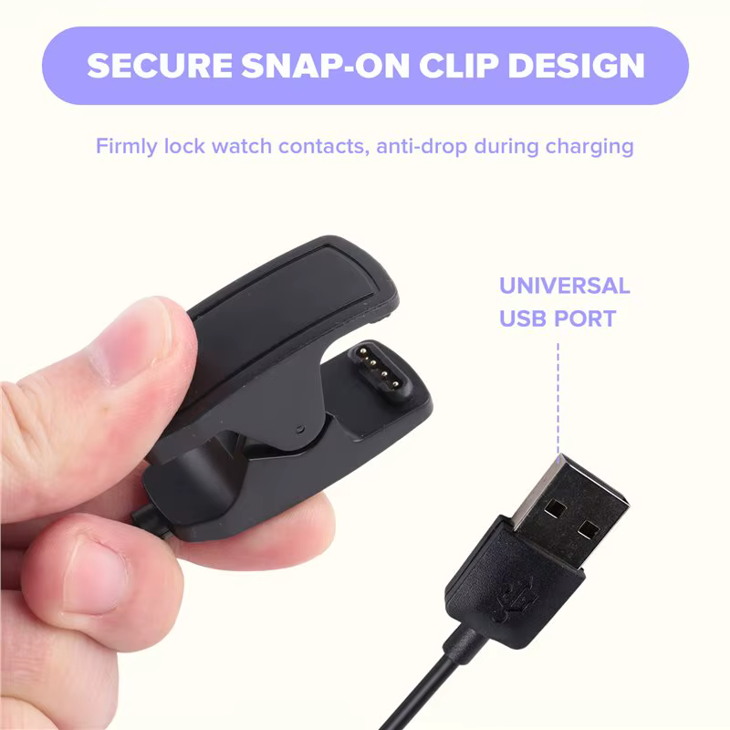 Câble de chargement USB 100% neuf pour montre connectée Garmin Descent MK3 Mk3i MK2 Mk2i MK2S G1/G1 Solar/Solar Letel