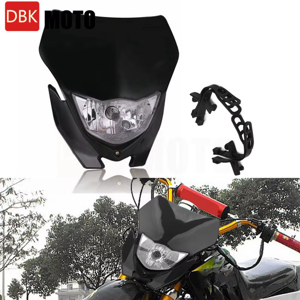 Accessoire de phare de moto, accessoires de phare avant pour Yamaha WRF250 400 426 450 WR250 WR450 YZ YZF TW TTR Enduro
