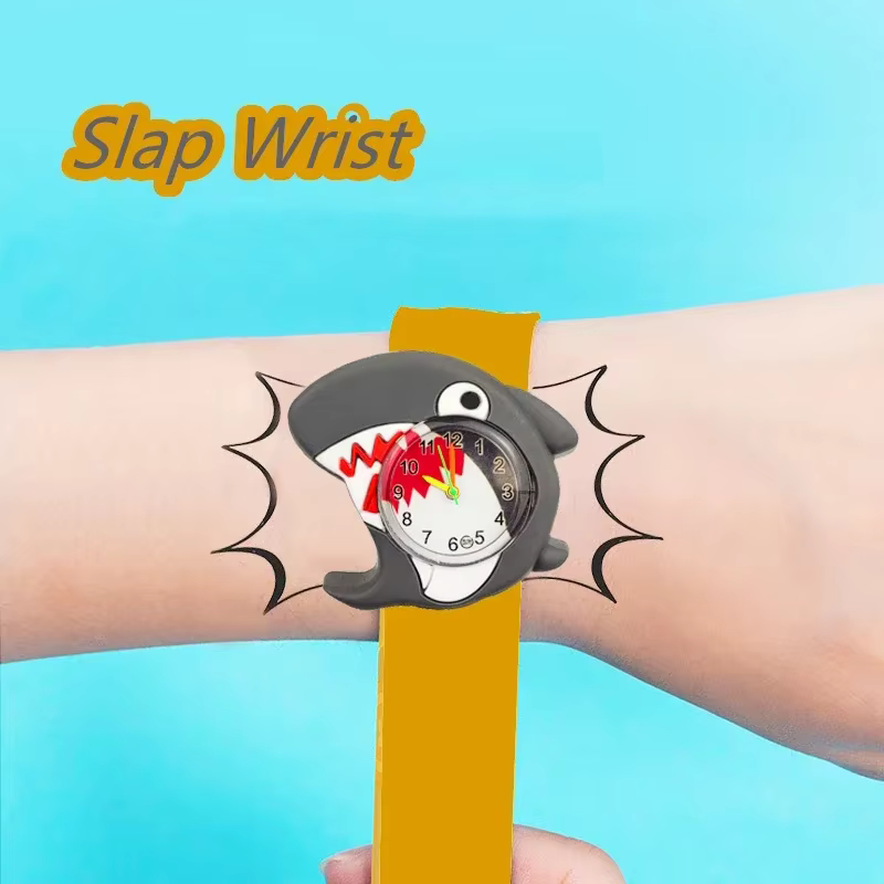 Bébé cadeau d'anniversaire enfants jouets montres dessin animé Animal cadran Bracelet
