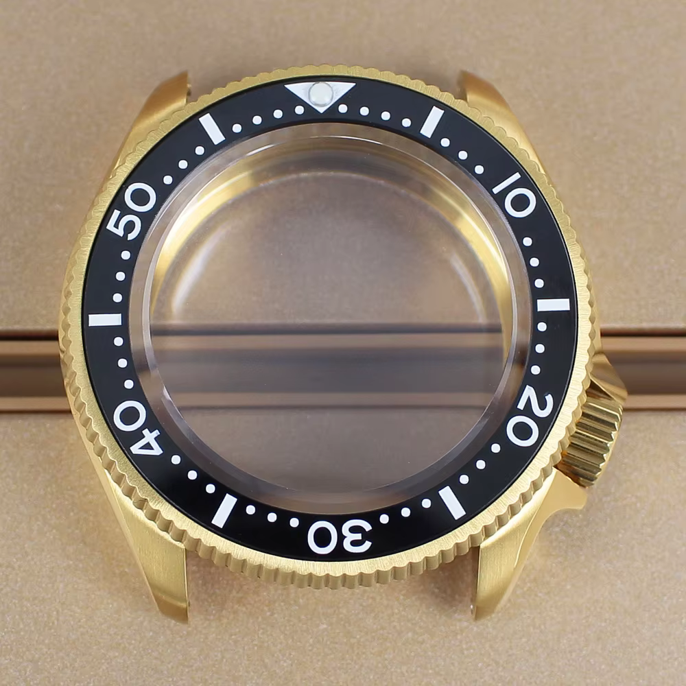 Boîtier de montre de luxe en or 38 mm