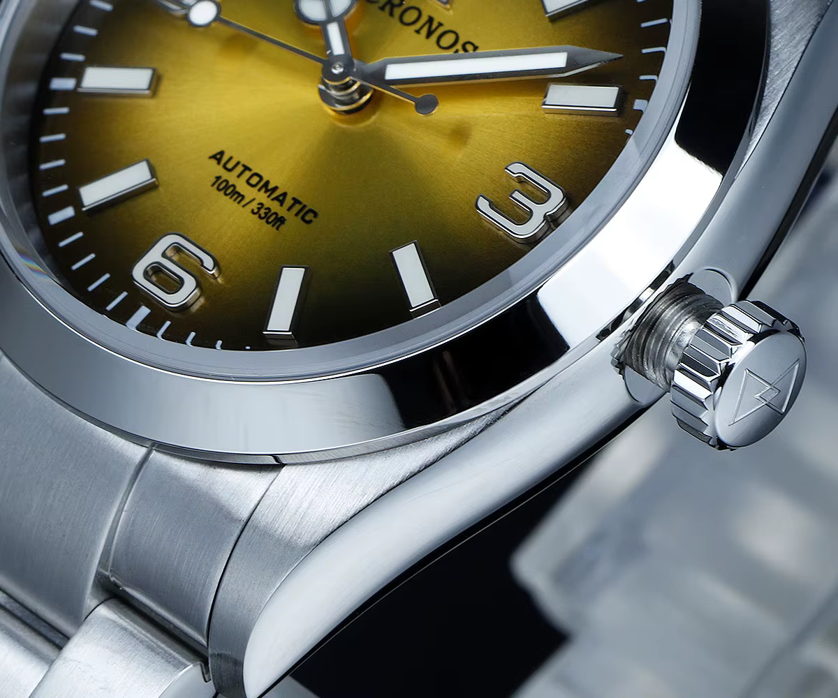 Cronos montres de luxe pour hommes 36mm explorer la série d'escalade montre de Sport pour Couples NH35 PT5000