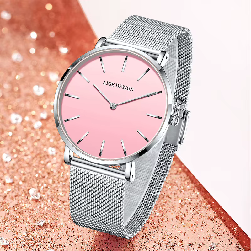 LIGE Women's wristwatch 2026 Elegant