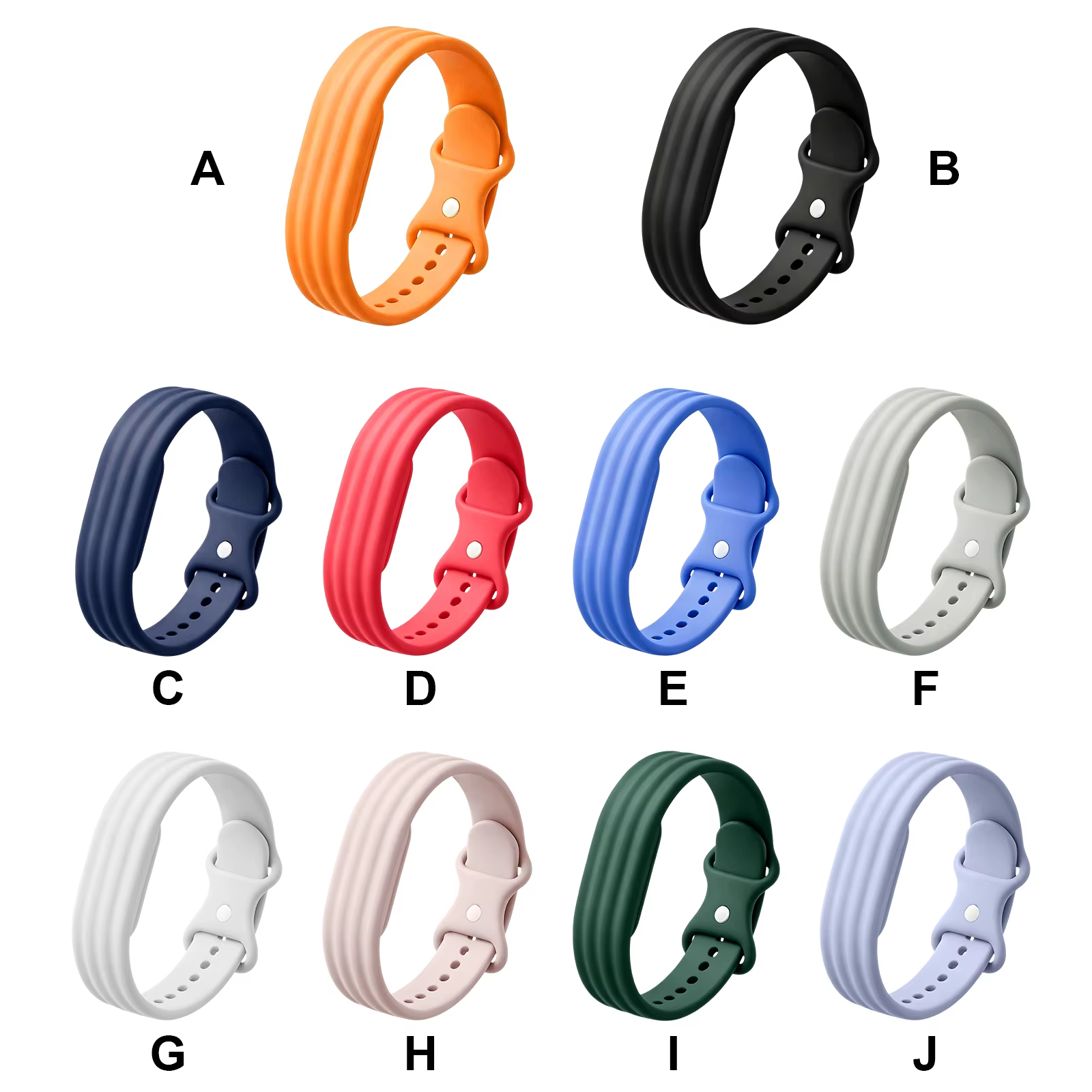 Bracelet de montre de sport en Silicone