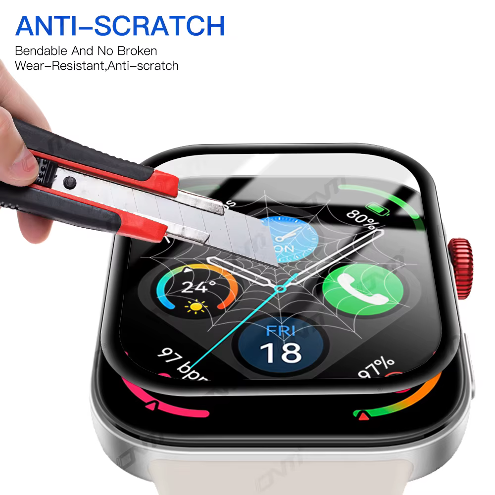 Plateau d'installation protecteur d'écran pour Huawei Watch Fit 4/3 Film de protection anti-rayures couverture complète