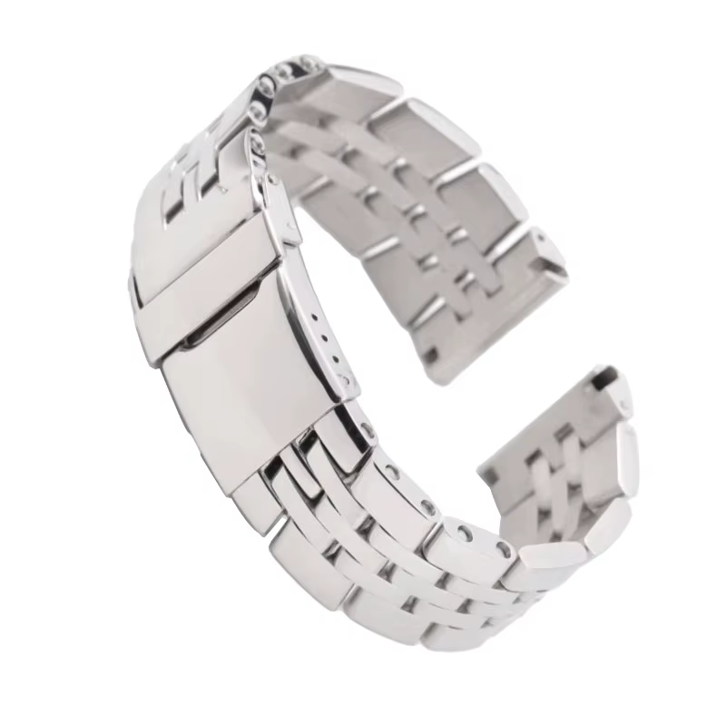 Bracelet de montre en acier inoxydable massif