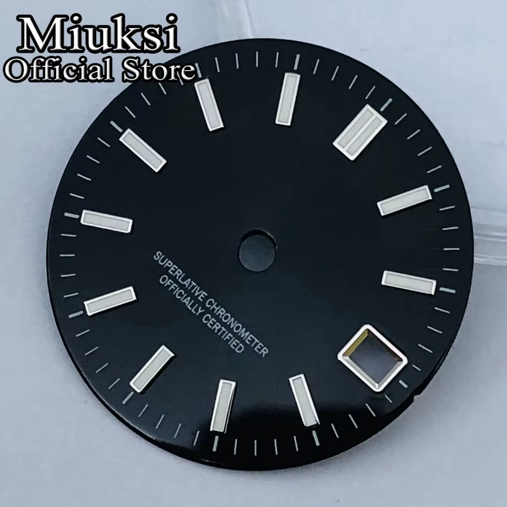 ATA UKSI-Cadran de Montre Lumineux Noir