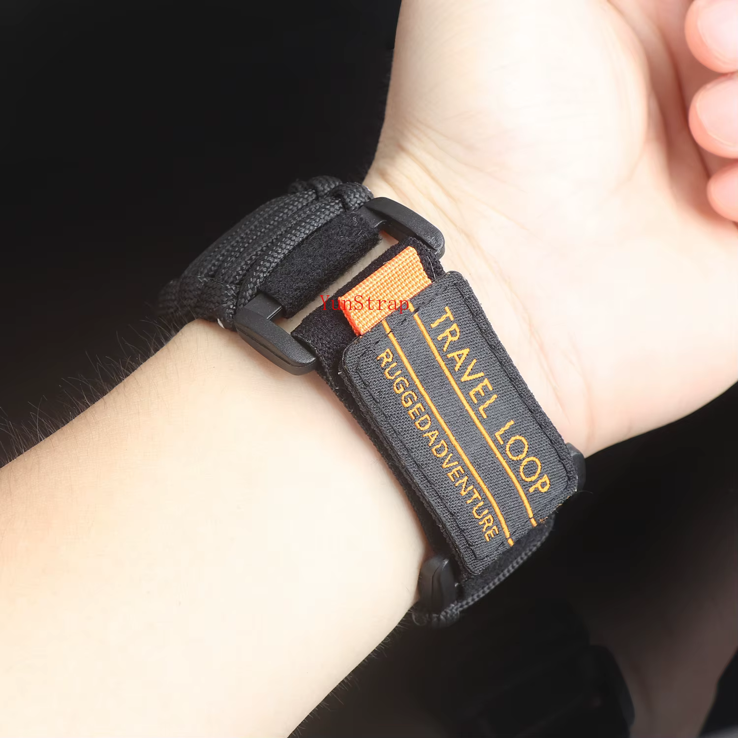 Bracelet de corde de parapluie de boucle de voyage pour Apple Watch 49mm 46mm 45mm 44/42mm