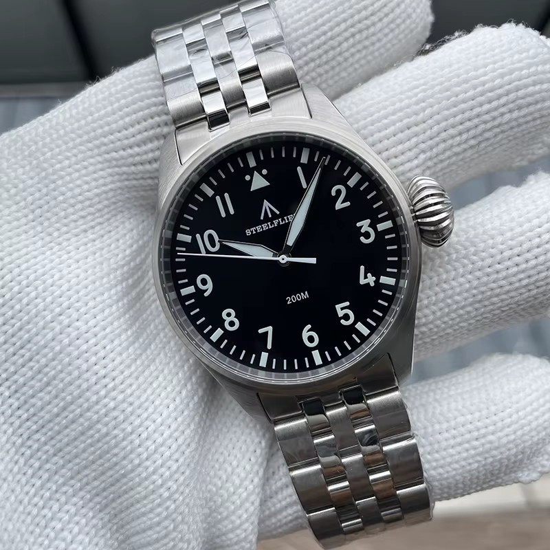 STEELDIVE – montre pilote pour hommes