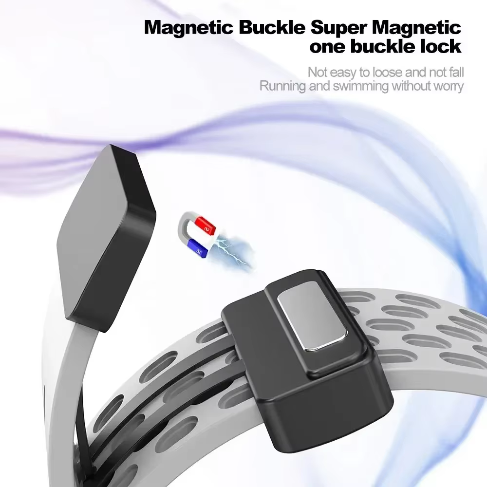Bracelet magnétique en Silicone de 18mm 20mm pour Withings ScanWatch 2, bracelet de Sport de 38mm/42mm pour Steel HR 36mm/40mm/Light/HR Sport/Move/ECG