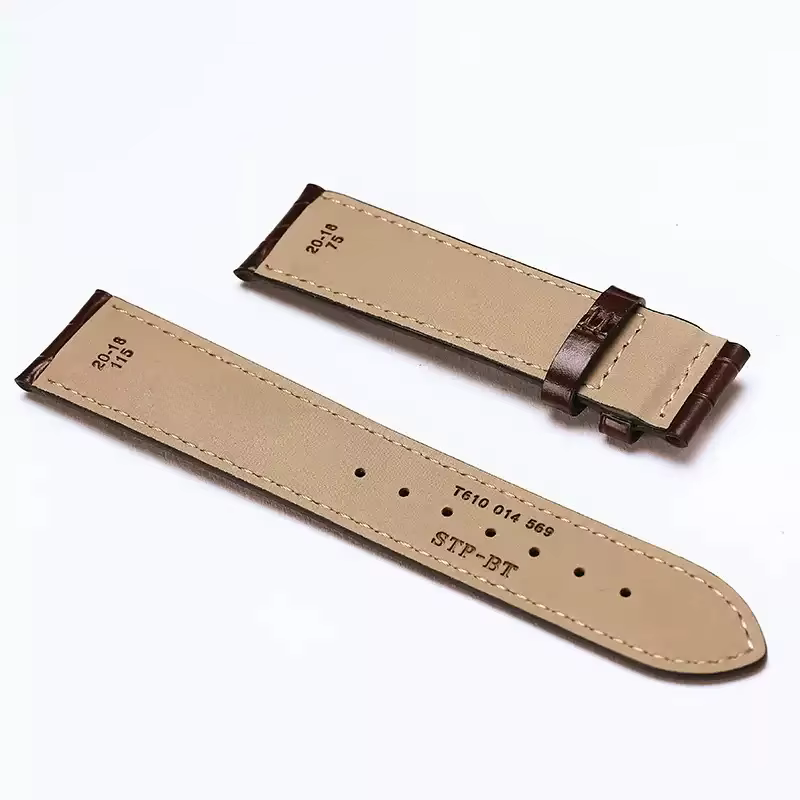 Bracelet de montre en cuir véritable pour Tissot - Convient aux montres pour hommes T41 Le Locle