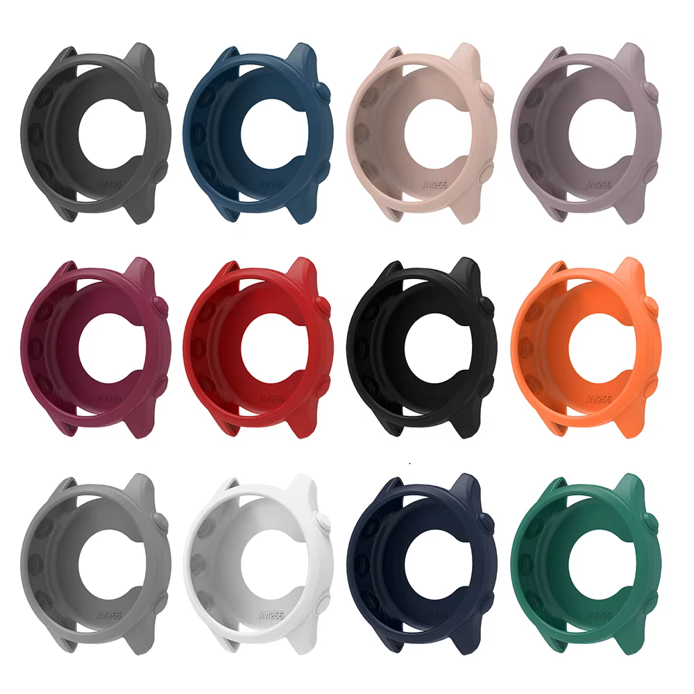 Bracelet en Silicone + étui de protection pour bracelet de montre de remplacement Garmin Forerunner 255 265