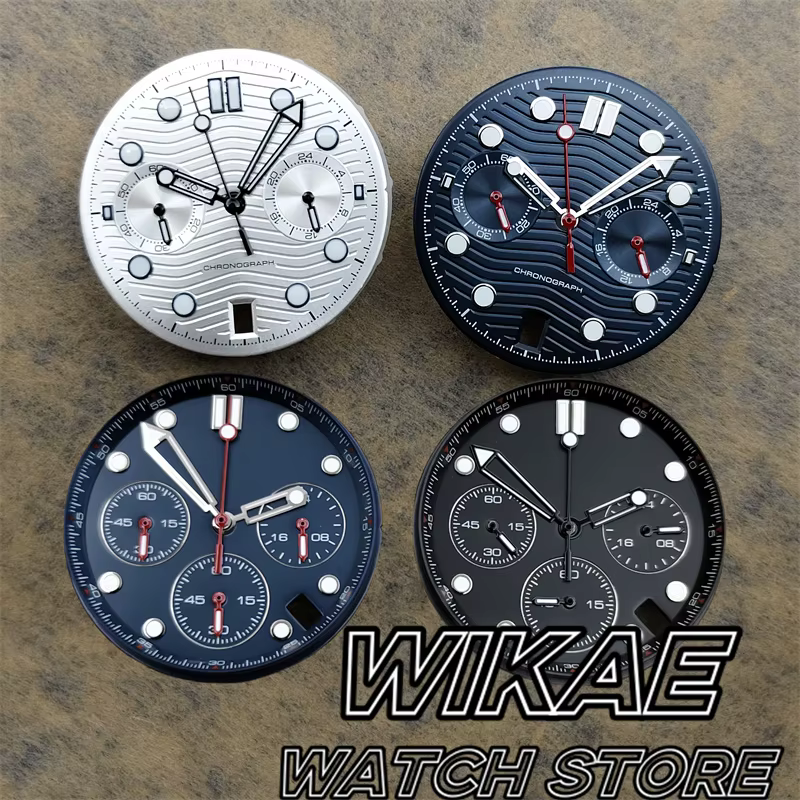 Cadran de montre Vk63 avec ensembles d'aiguilles