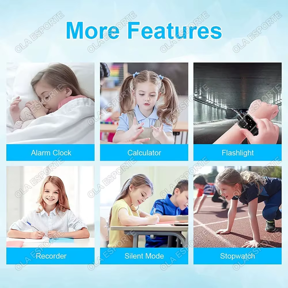 Nouveaux enfants Smartwatch GPS localisation Tracker SOS 2G Sim appel enfant montre intelligente caméra IP67 étanche