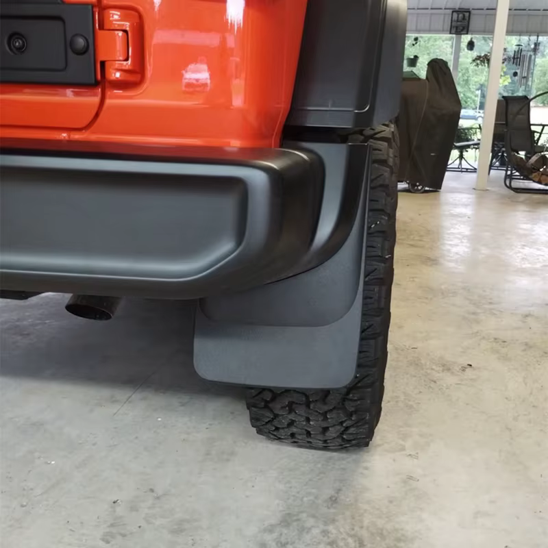 Garde-boue de roue de voiture garde-boue de protection de roue avant arrière garde-boue pour Jeep Wrangler JL 2018-2024 accessoi