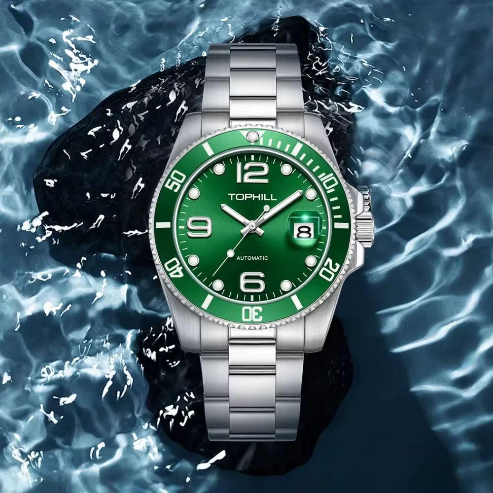 Montre mécanique automatique TOPHILL 40mm Dandong 2820 pour homme