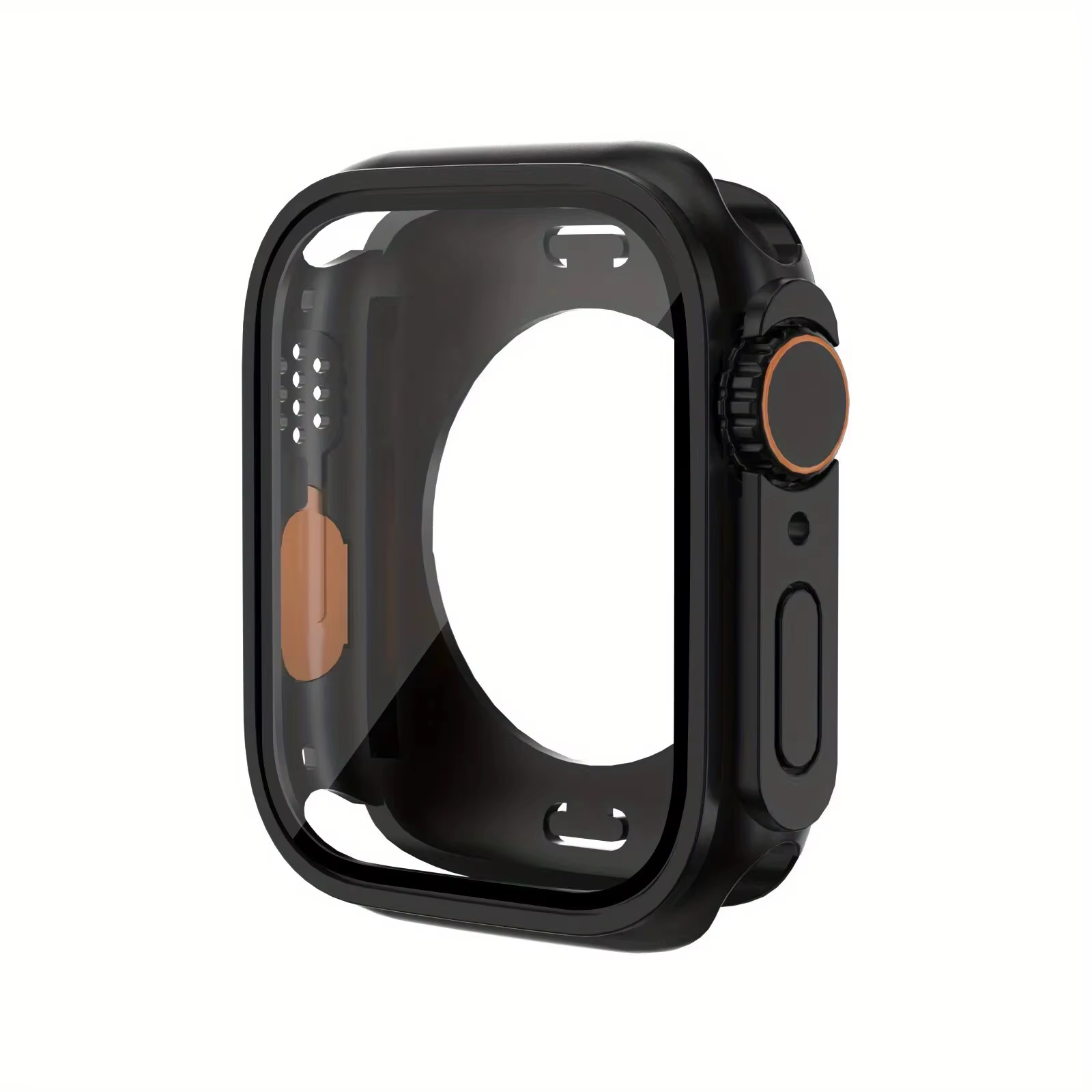 Changer vers le boîtier de protection Ultra complet pour Apple Watch 45 46 44mm protecteur d'écran en verre trempé pour