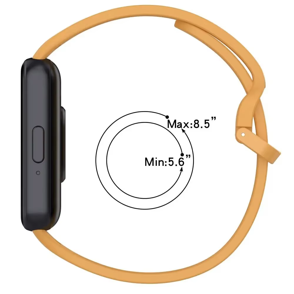 Montre en Silicone souple Compatible avec Samsung Galaxy Fit3
