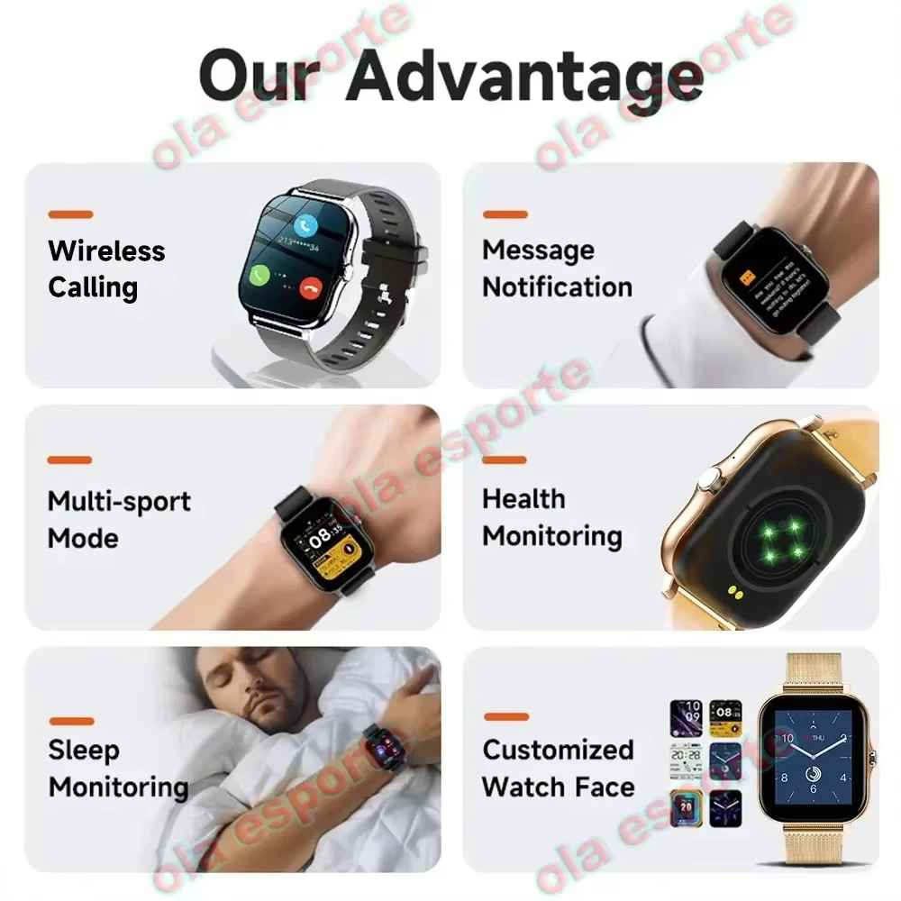 Nouvelle Montre Connectée Multifonctionnelle 2026 pour Hommes et Femmes