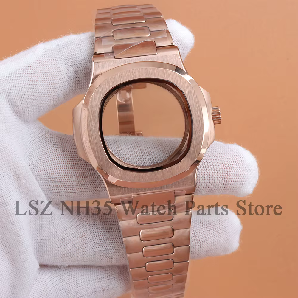 Boîtier de montre carré Nautilus modifié MOD 40mm NH35