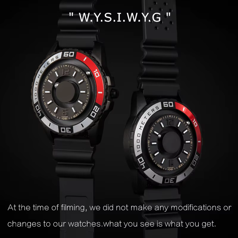 Nouveau Design perles métalliques magnétiques montre multifonctionnelle hommes aimant balle sport montre à Quartz cadran créatif homme montre-bracelet