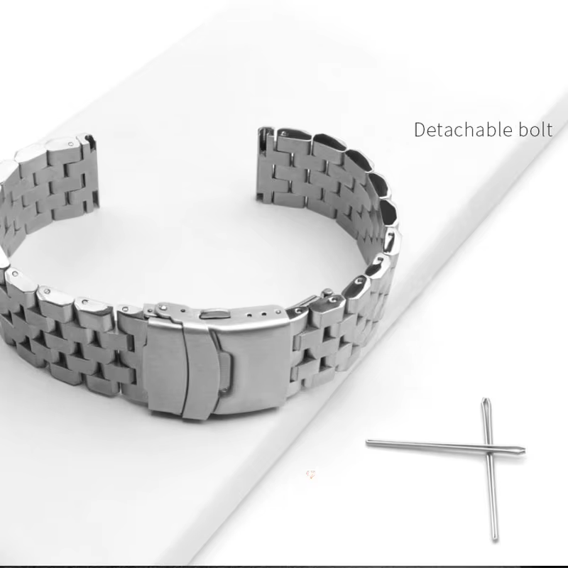Bracelet en acier inoxydable massif