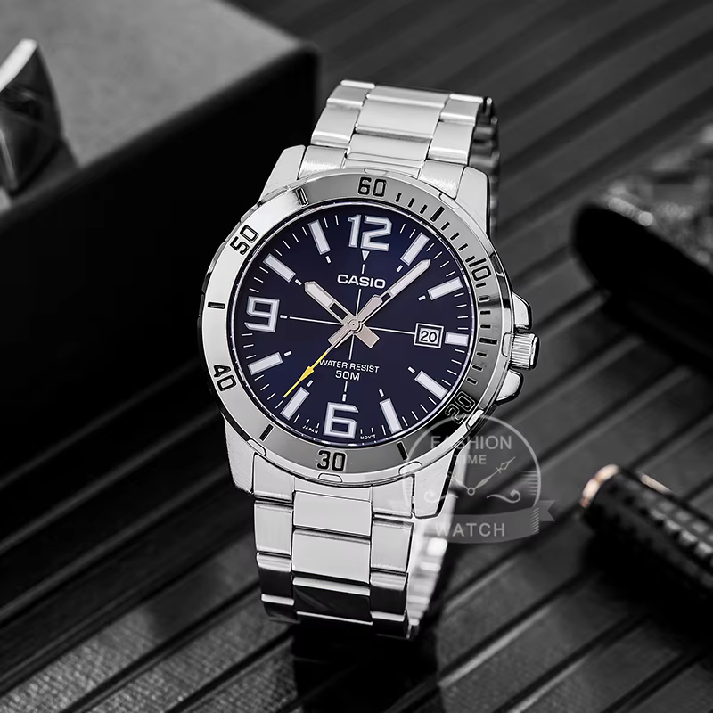 Casio montre pour hommes marque de luxe ensemble quartz 50 m étanche