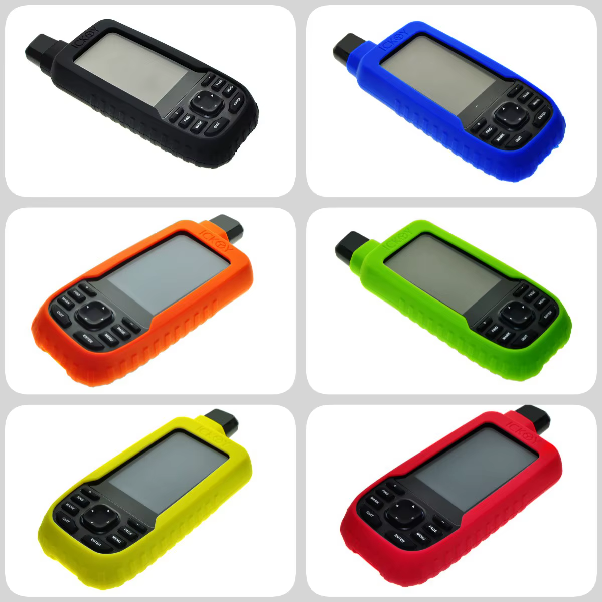 Lanière rétractable + Film d'écran + coque en silicone pour Garmin GPSMAP 67 67i 66i 66s 66st 66sr 67sr 67s