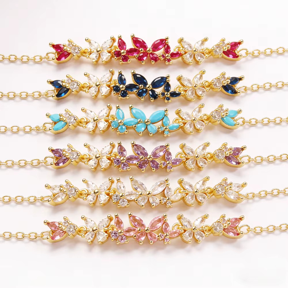 Bracelet élégant en zircon