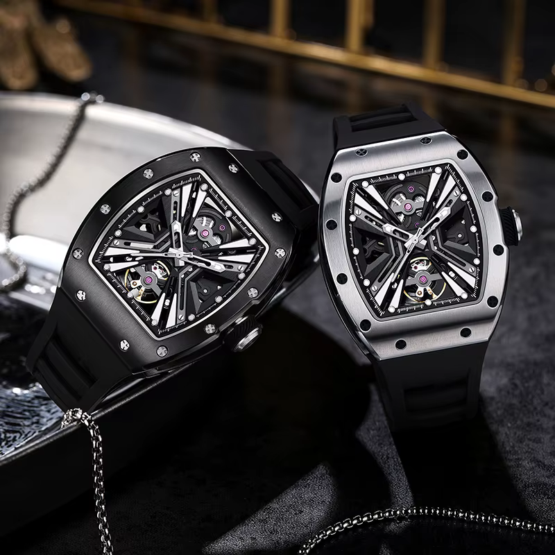 Montre automatique squelette