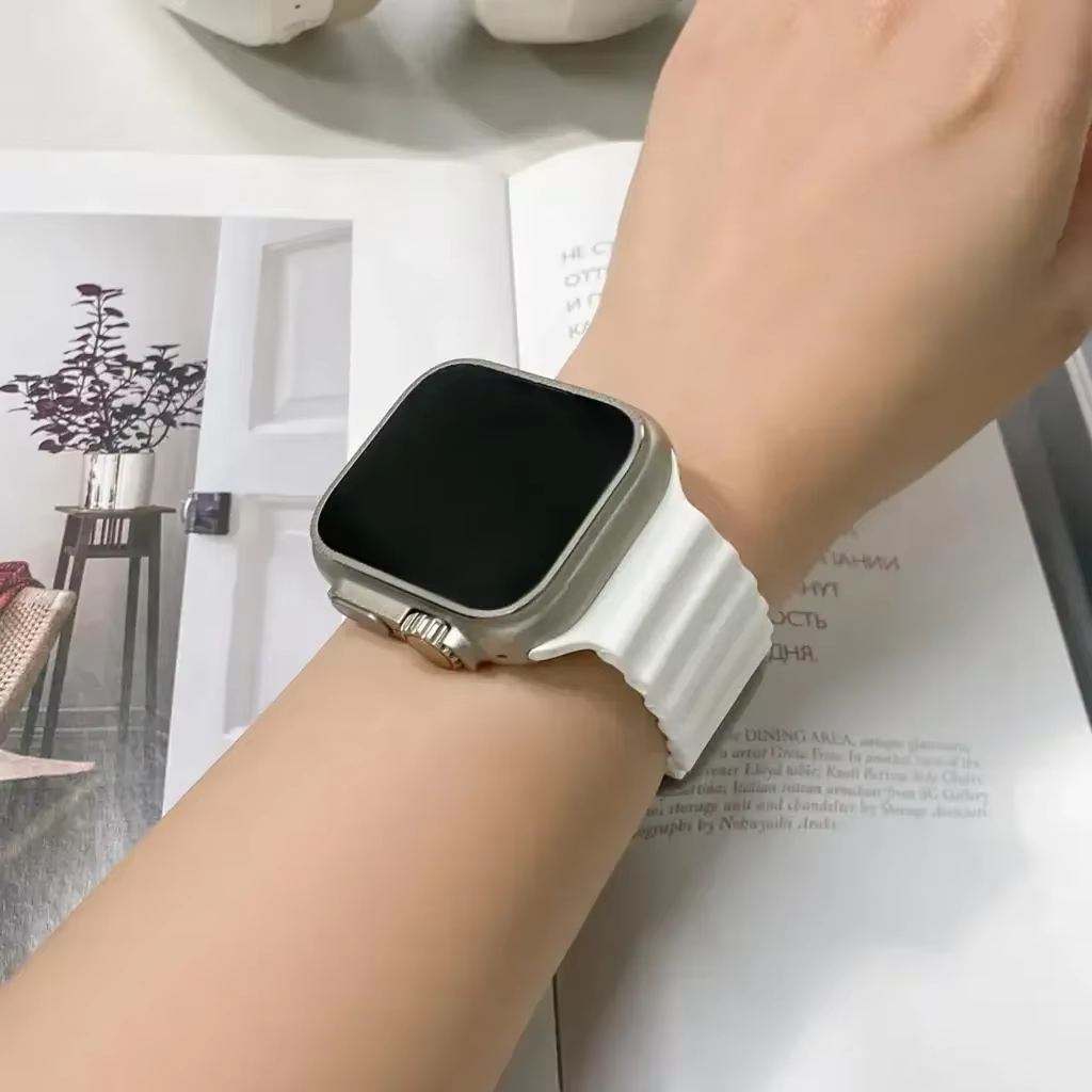 Bracelet océan pour Apple Watch Ultra 2 bandes 49mm 10 9 8 7 45mm 41mm