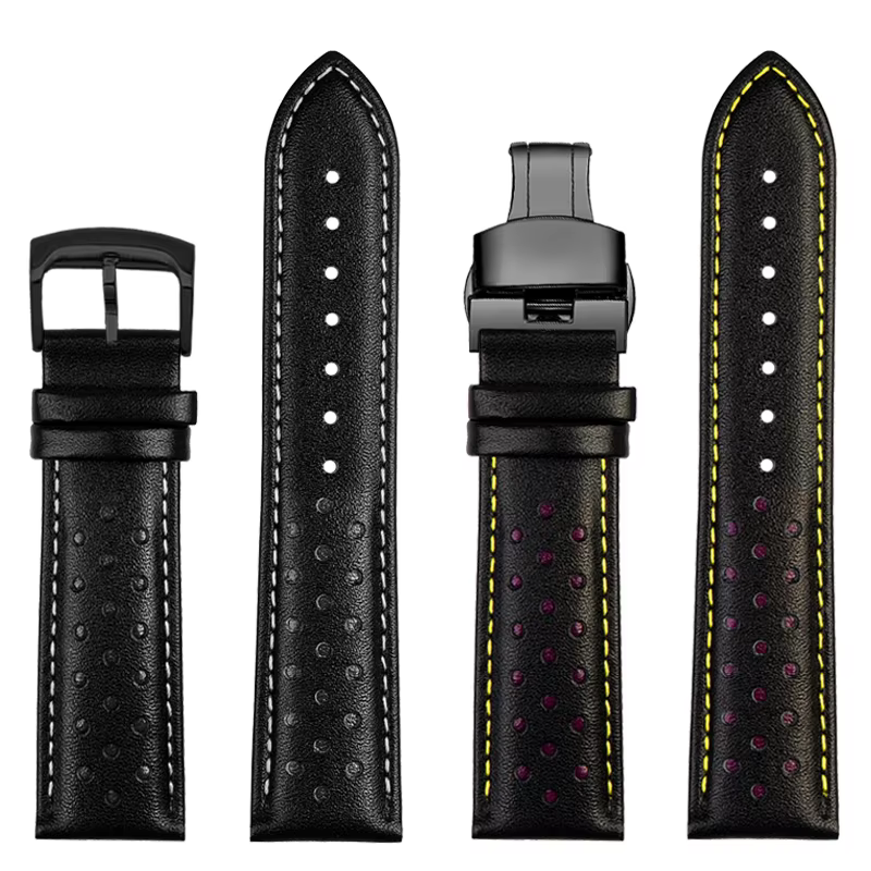 Bracelet en cuir véritable pour Tissot Speed Series