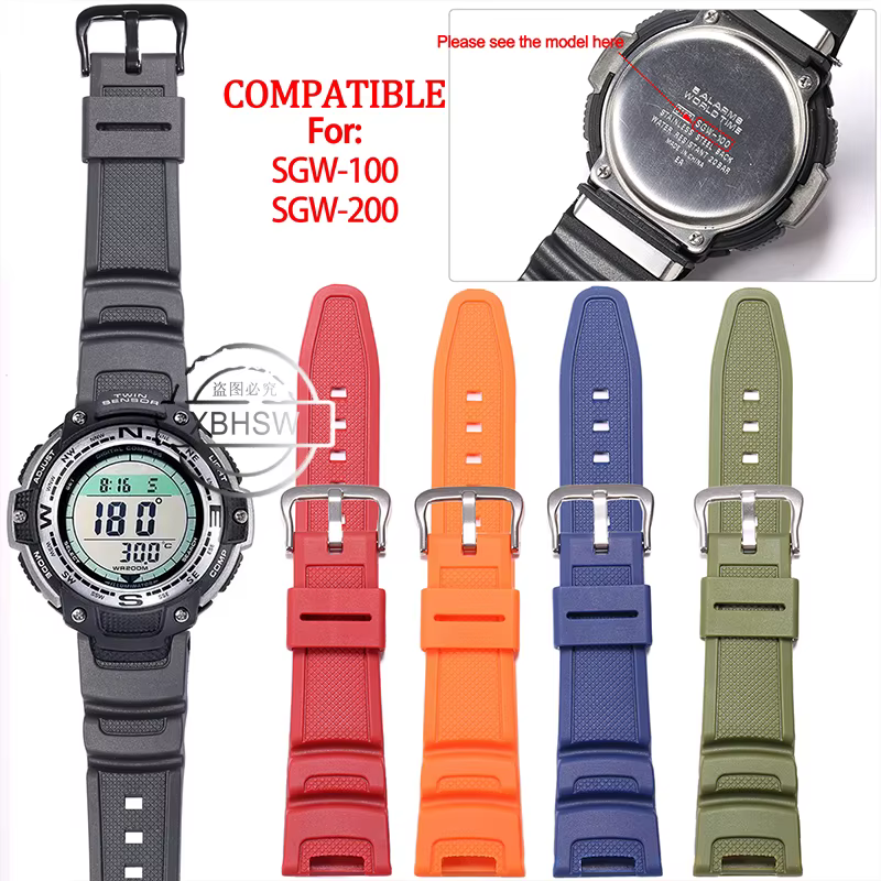 Accessoires de bracelet de montre pour mol SGW-100