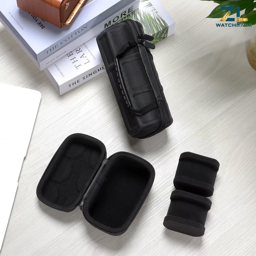 Boîte de rangement pour montres pour hommes ou femmes, étui de voyage pour montres, support de rangement portable pour montres-bracelets et montres intelligentes