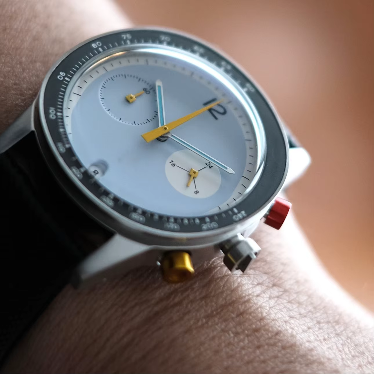 CILOA montre de sport ronde bleue pour hommes de haute qualité lumière luxe 2025 nouvelle marque cadeau véritable