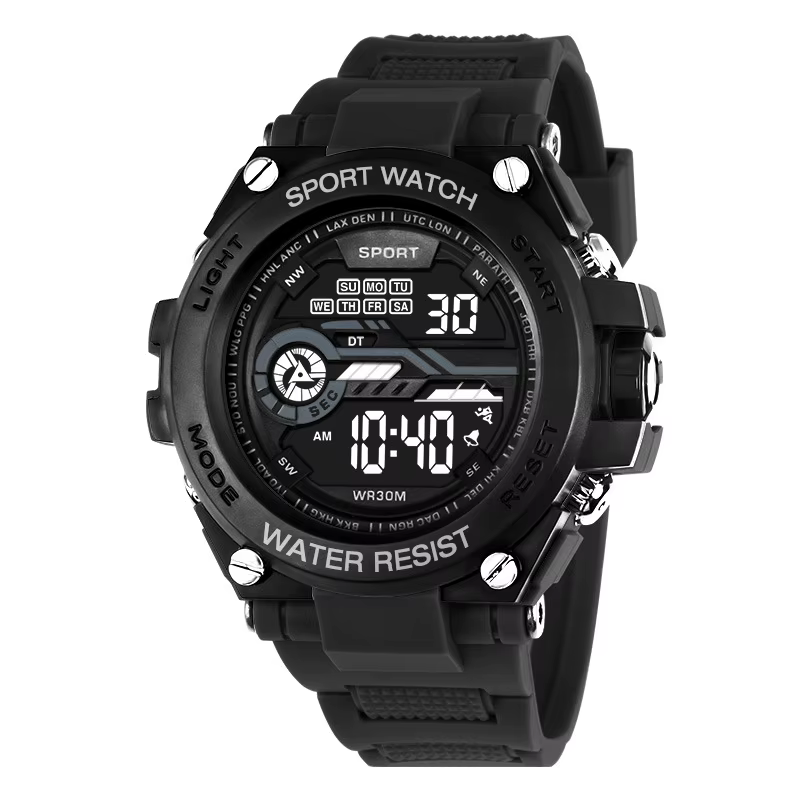 Nouvelle montre électronique de sport pour homme
