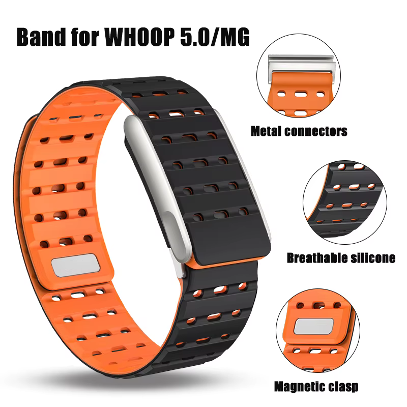Nouveau WHOOP 5.0 MG bracelet en Silicone souple au toucher