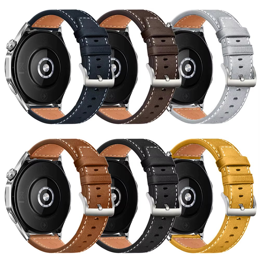 Bracelet de montre en cuir GPS