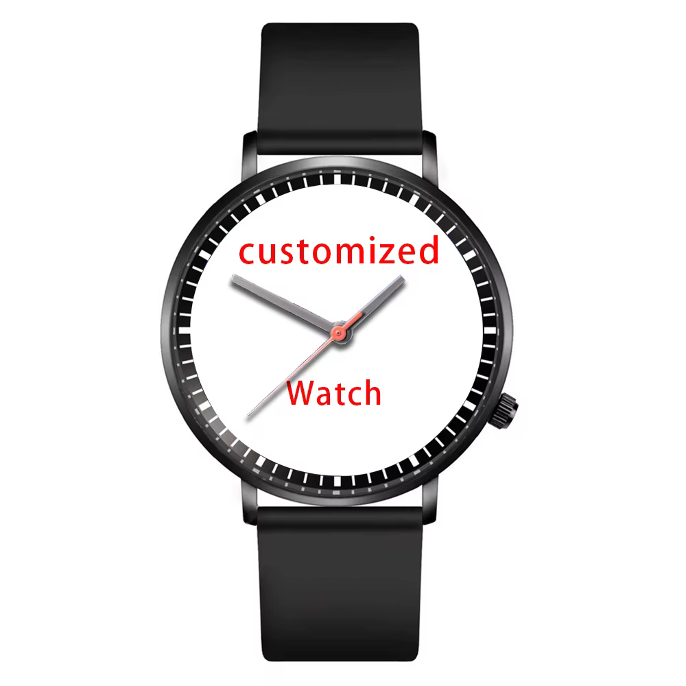 Montre personnalisée en quartz avec photo