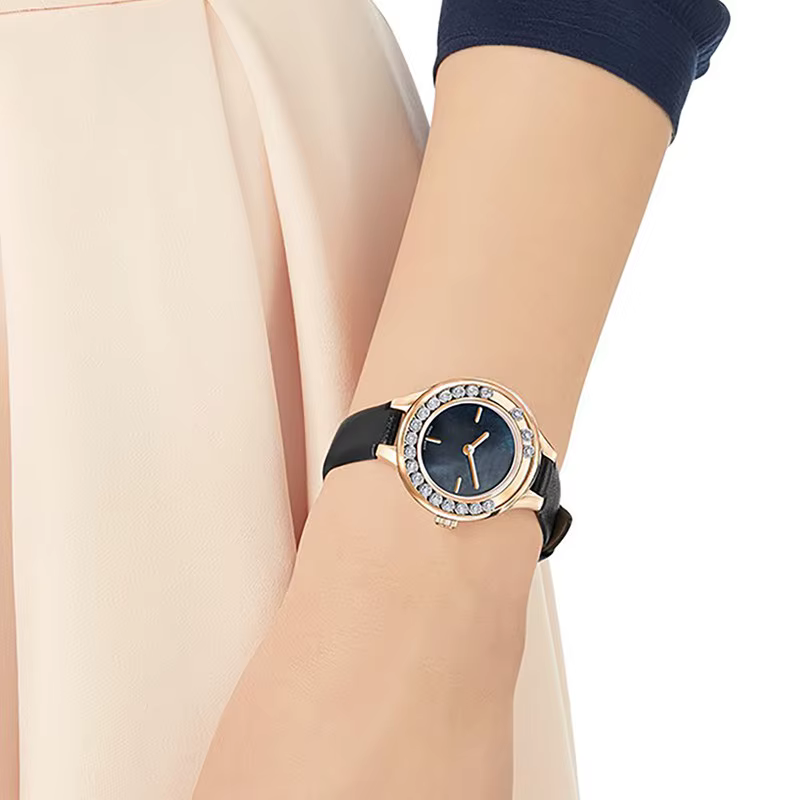 Bracelet de montre en cuir véritable pour Swarovski Lovely Crystals Mini original 5301877 5242898/904 5295331/7584 5376089 5261481
