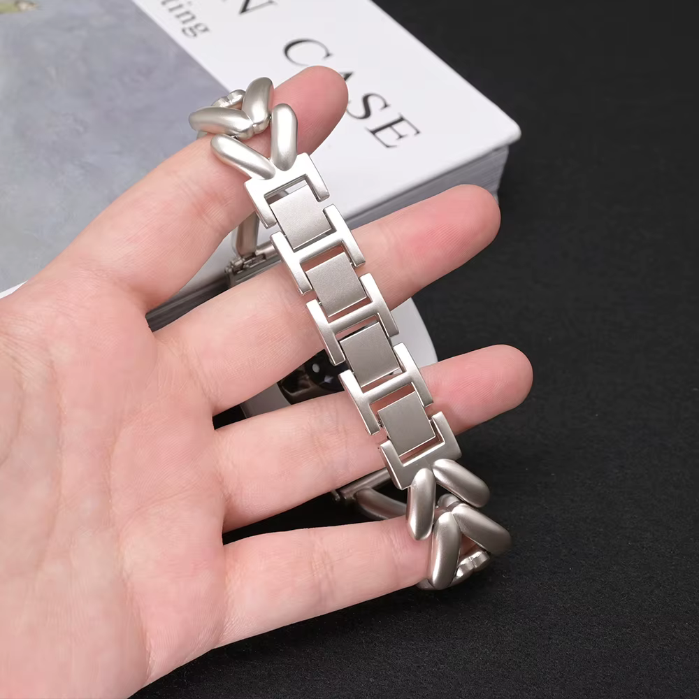 Bracelet de montre de luxe pour Samsung Galaxy Watch 8 40mm 44mm femmes