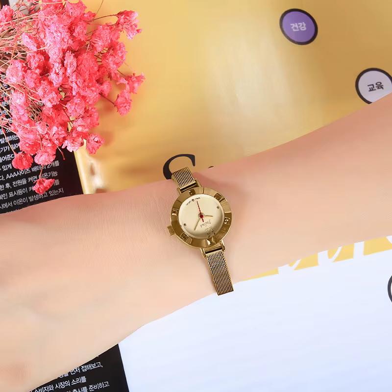 Petite montre pour femme Julius Lady strass scintillants japon Quartz heures de mode chaîne en acier Mini Bracelet horloge pour fille cadeau sans boîte