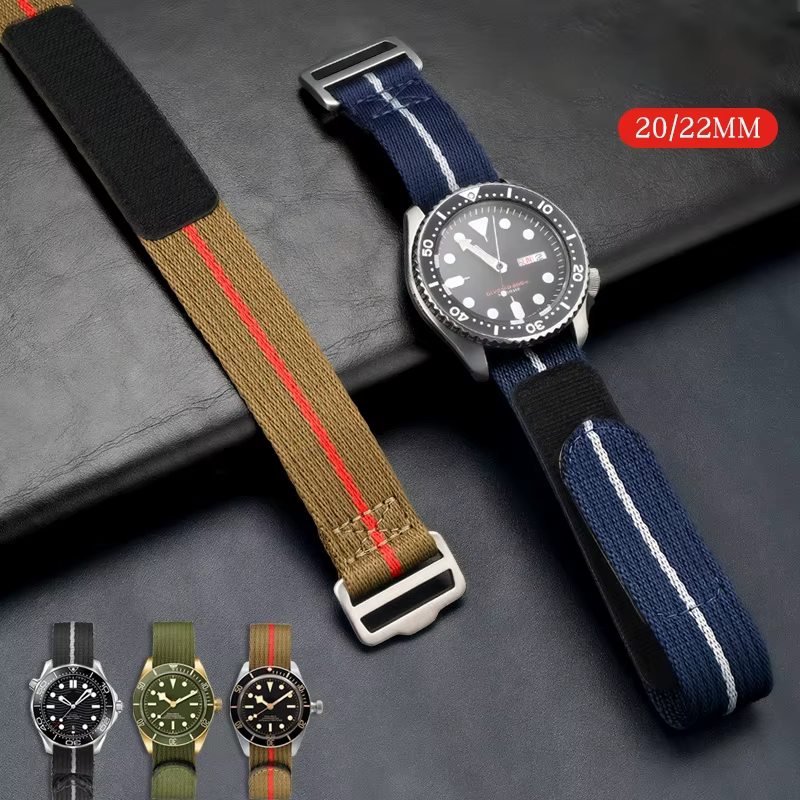 Bracelet tressé en Nylon pour Tudor