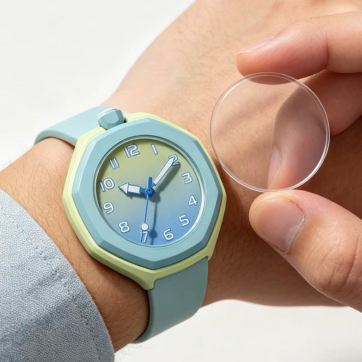Verre trempé pour Swatch X AP Royal Pop